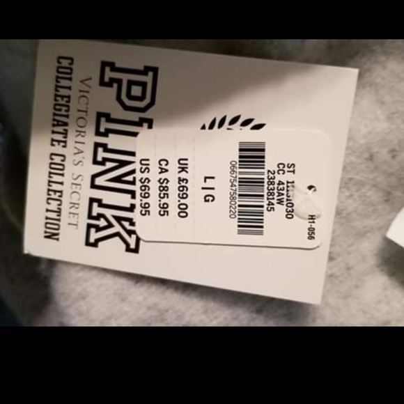 NEW, COLLEGIATE UK CHOKER NECK PULLOVER HOODIE - Picture 5 of 5